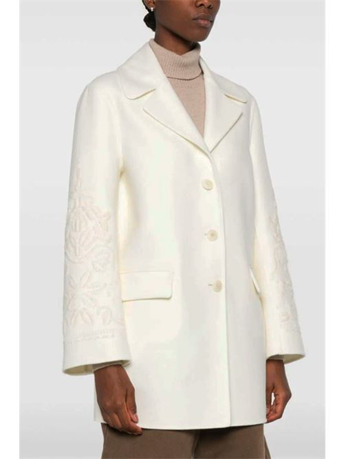 Cappotto con ricamo ERMANNO SCERVINO | D456D303RHNG14800